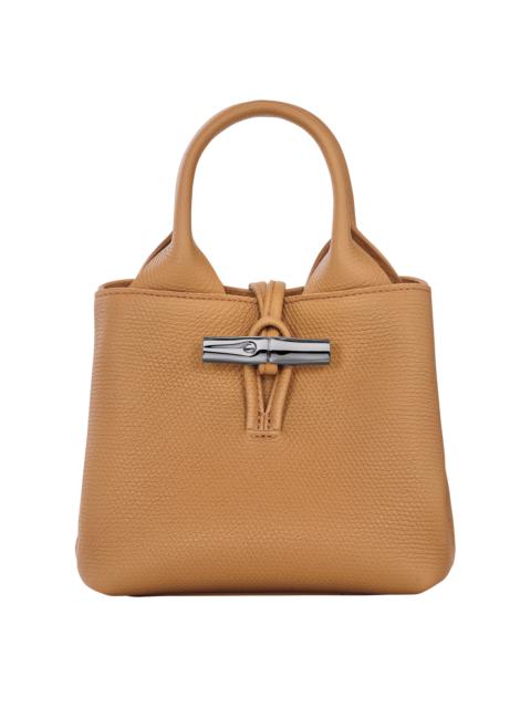 Le Roseau XS Handbag Walnut - Leather