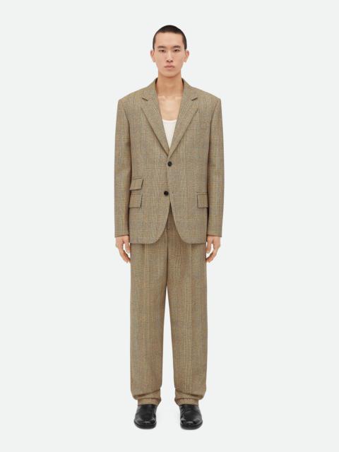 Prince Of Wales Wool Jacket