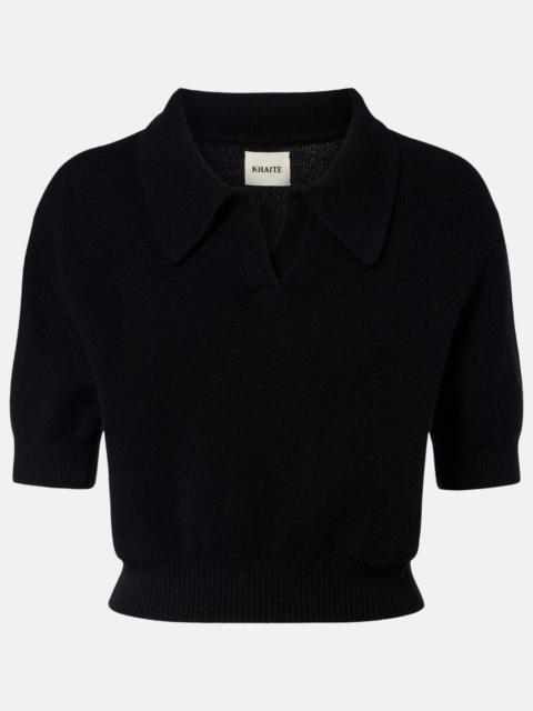 Leni wool and cashmere top