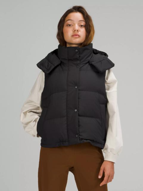 Wunder Puff Cropped Vest