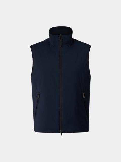 Jonny lightweight vest in Navy blue