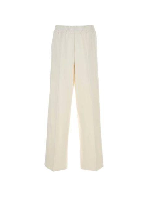 straight-leg trousers