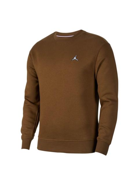 Air Jordan Fleece Crewneck Top 'Olive' FB7656-361