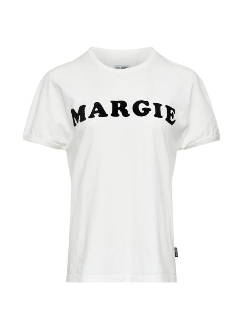 Mm6 Maison Margiela Margie Printed Short-sleeved T-shirt