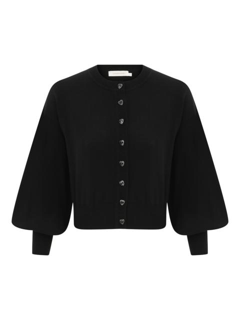 HYPNOTIC JEWEL BUTTON CARDIGAN