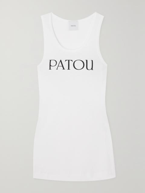 Iconic Printed Cotton-jersey Tank
