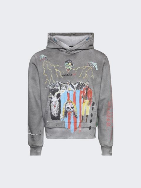 Blood 38' Hoodie Heather Grey