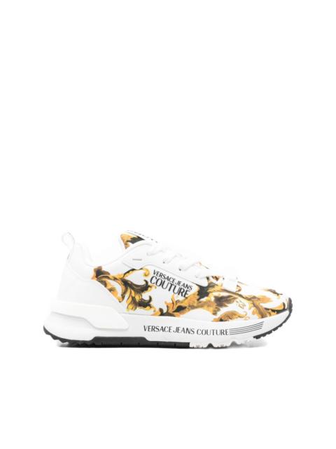 padded lace-up sneakers