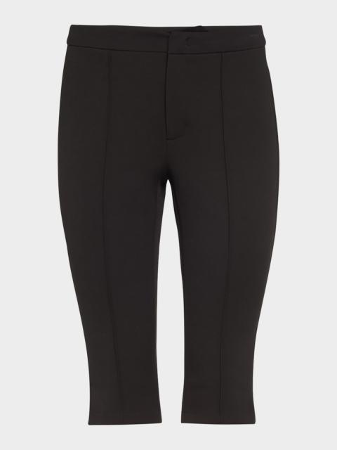 Mid-Rise Slim-Fit Capris