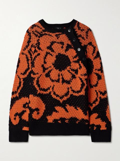 Cotton-jacquard Sweater
