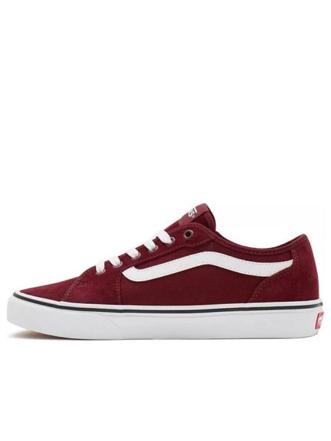 Vans Filmore Casual Fashion Skate Shoes Red VN0A3WKZ5LN