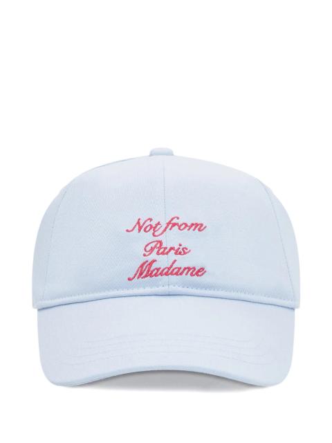 Drole De Monsieur Casquette Slogan Baseball Cap