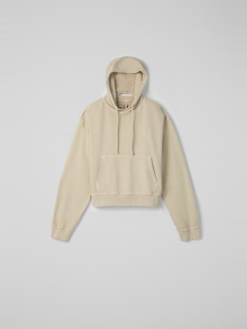 Beige Organic Cotton Hoodie