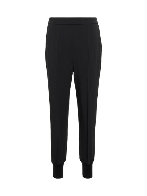 Julia high-rise tapered pants