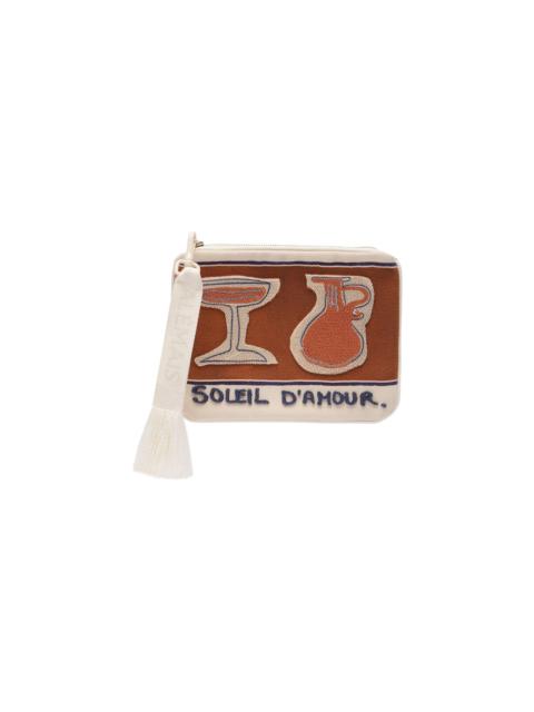 Soleil D'Amour Patch Zip Pouch