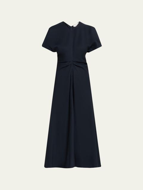 Rem Gathered Midi Dress