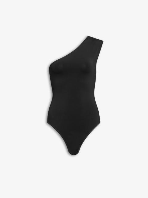 ONE SHOULDER BODY IN STRETCH KNIT
