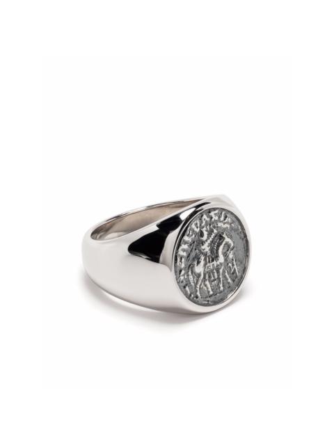 Alexander the Great coin signet ring