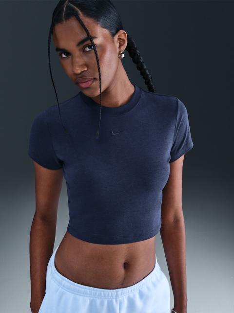 Nike Sportswear Chill Knit Women's Cropped T-Shirt
