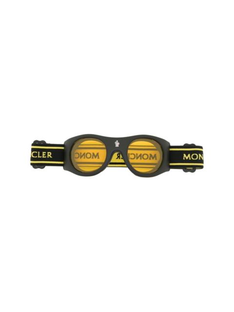 logo-print ski-goggles
