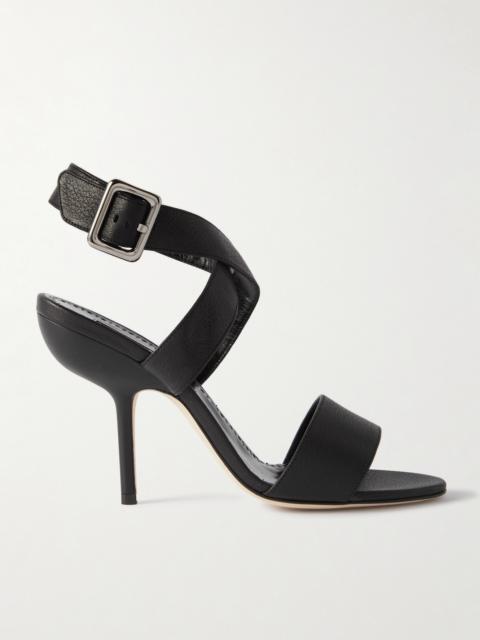Helua 105 Textured-leather Sandals