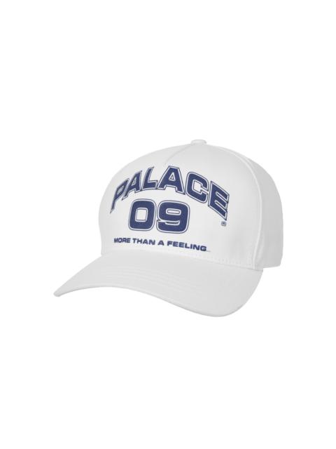 09 P FRAME 5-PANEL SNAPBACK WHITE