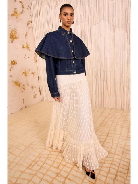 Vera Lace High Waist Maxi Skirt