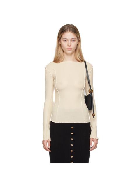 Off-White Omato Long Sleeve T-Shirt