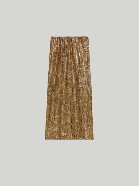 Froisse lurex skirt