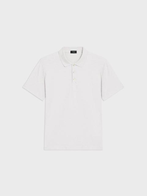 Bron Polo Shirt in Cosmos Slub Cotton