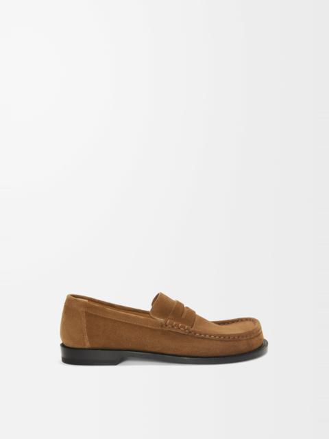 Campo loafer in suede calfskin