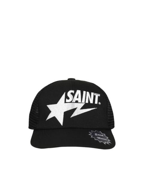 logo embroidered cap