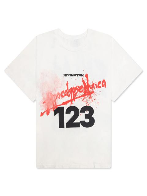 APOCALYPSE NUNCA S/S TEE - WHITE