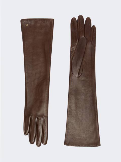 AFIDEE Long Nappa leather gloves
