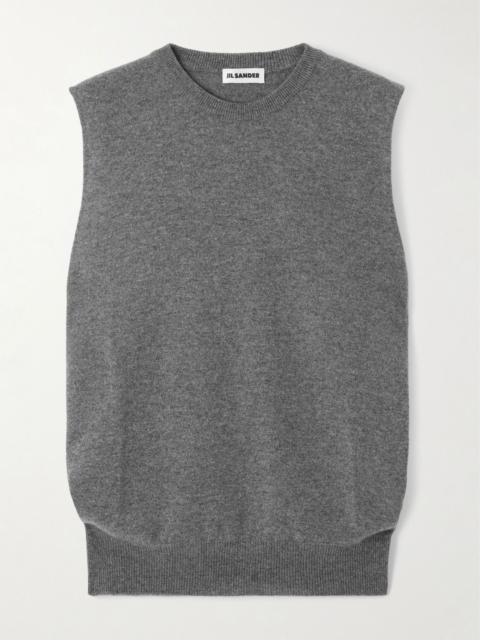 Cashmere vest Gray