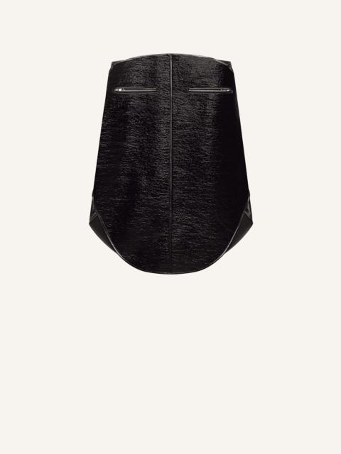 CIRCLE VINYL SKIRT