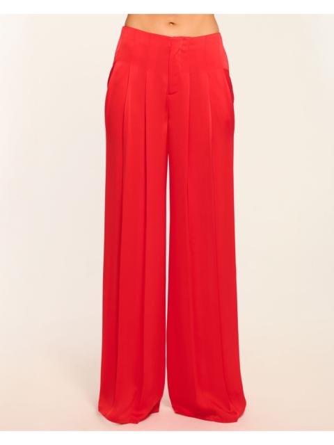 Yvette Pleated Wide Leg Pant