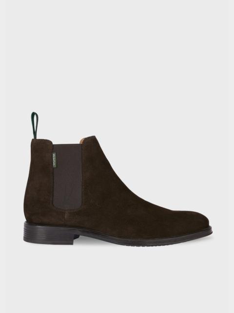 Brown Suede 'Augustus' Boots