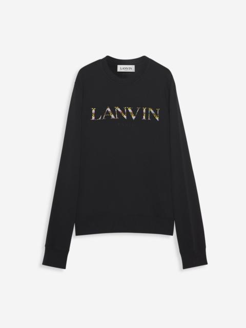 CURB EMBROIDERED SWEATSHIRT