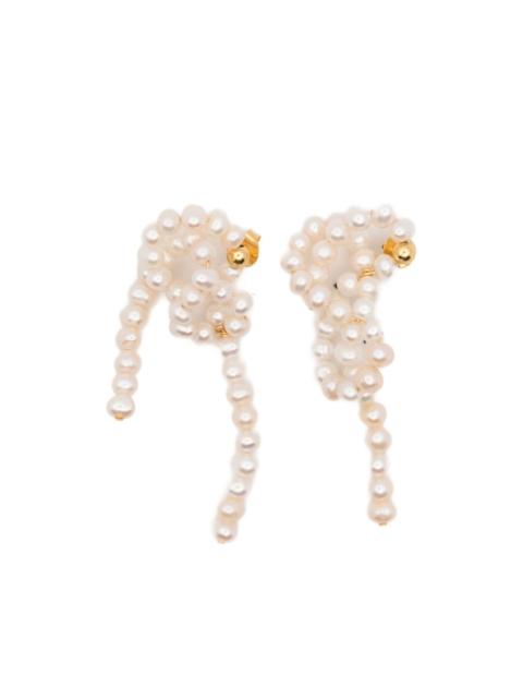 pearl earrings