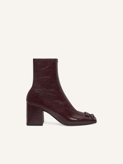 REEDITION VINYL ANKLE BOOTS