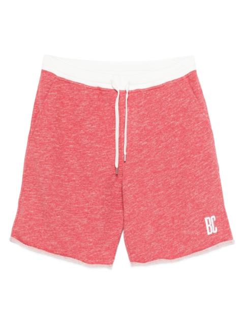 drawstring-fastening logo-print shorts