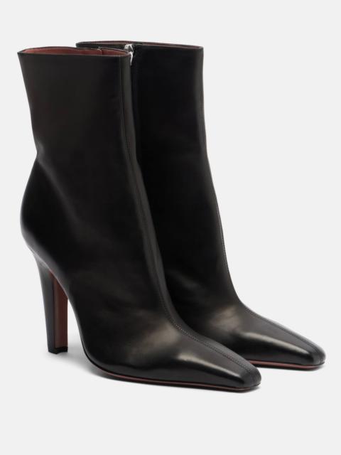 Belle leather ankle boots