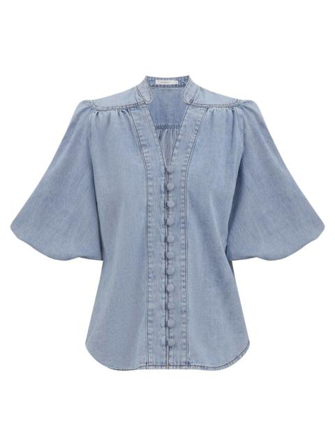 LUCKY DENIM BLOUSE