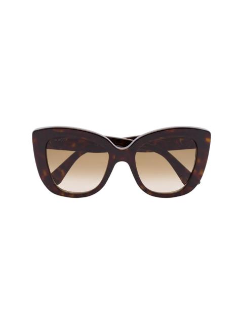 cat-eye gradient sunglasses