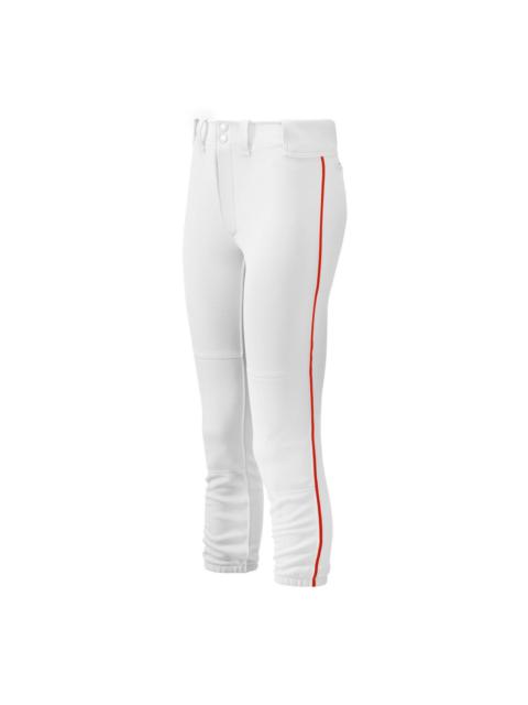 Women's Belted Piped Softball Pant