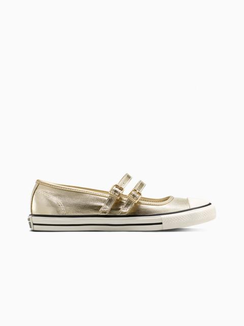 Chuck Taylor All Star Dainty Mary Jane Metallic Canvas