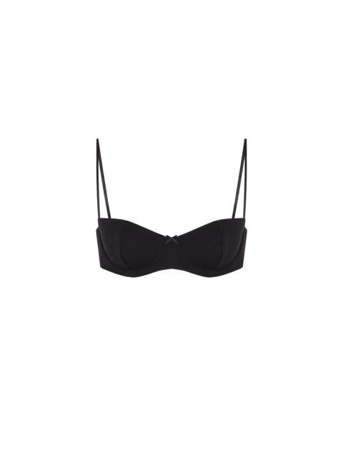 The Teacup: Cotton Jersey Black