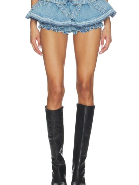 Aja Blue Denim Bloomer
