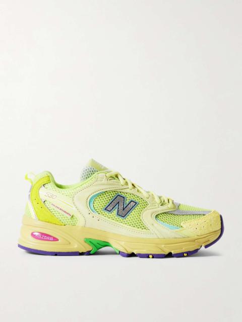 + Salehe Bembury 530 Leather, Suede and Nubuck-Trimmed Mesh Sneakers